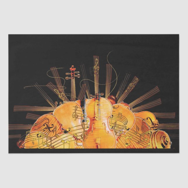PAPEL DE SEDA LAS CADENAS DE SOL (Anverso)