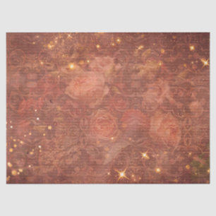 Papel De Seda Las Flores Vintage Elegantes Se Esparcen Sobre La 