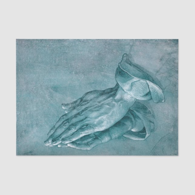 Papel De Seda Las manos rezando de Albrecht Durer (Anverso)