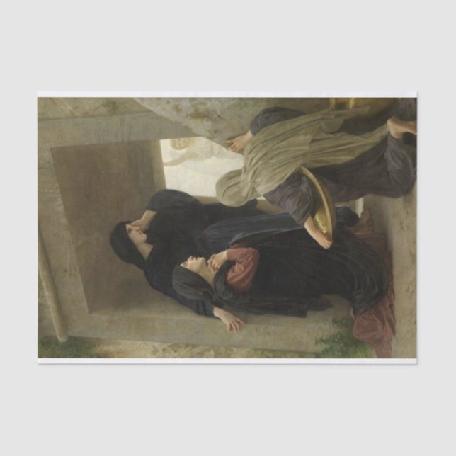 Papel De Seda Las mujeres sagradas de William Bouguereau (Anverso)