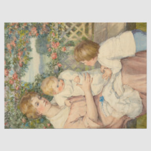 Papel De Seda Las mujeres y los niños victorianos desconfían de