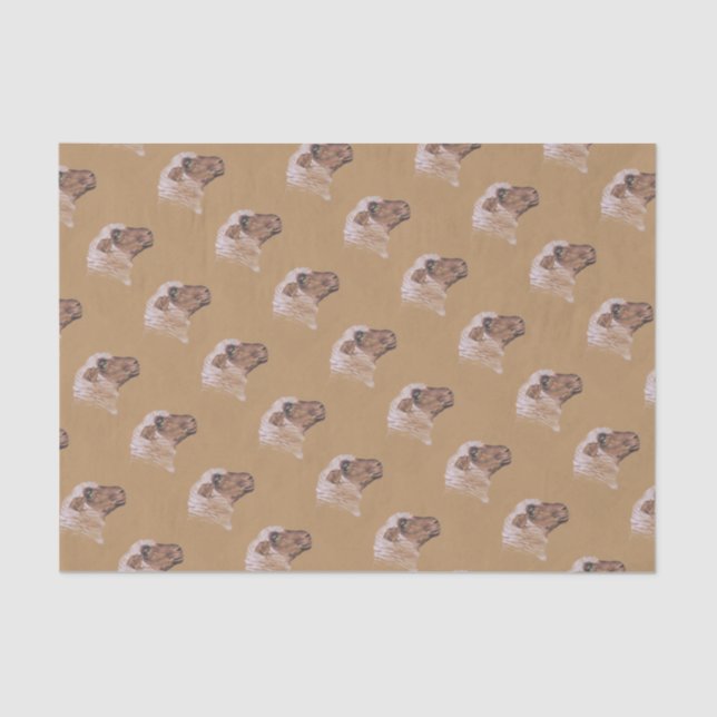 Papel De Seda Las ovejas rudas (Anverso)