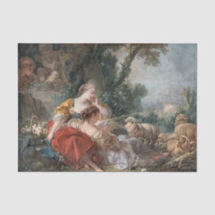 Papel De Seda Las pastorcillas de Francis Boucher
