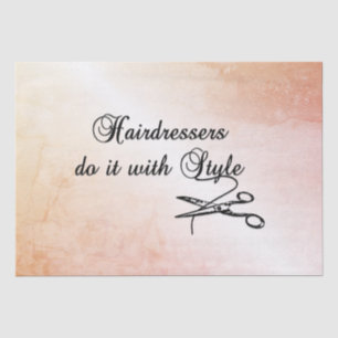 Papel De Seda Las Peluquerías Lo Hacen Con Estilo