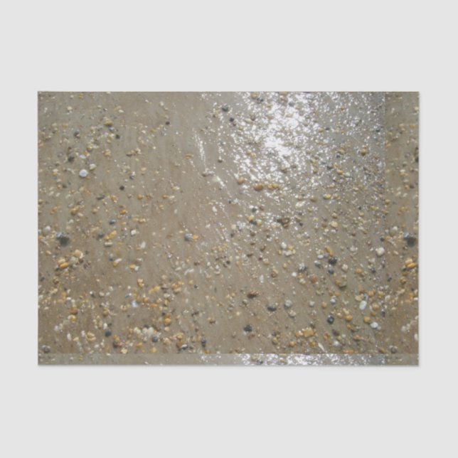 Papel De Seda Las piedras de los bordes del agua congestionan el (Anverso)