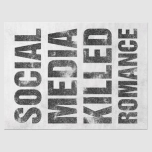 Papel De Seda Las redes sociales mataron el romance