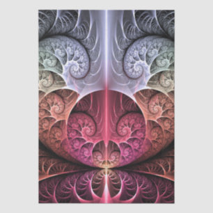 Papel De Seda Latido, Arte fractal surrealista abstracto