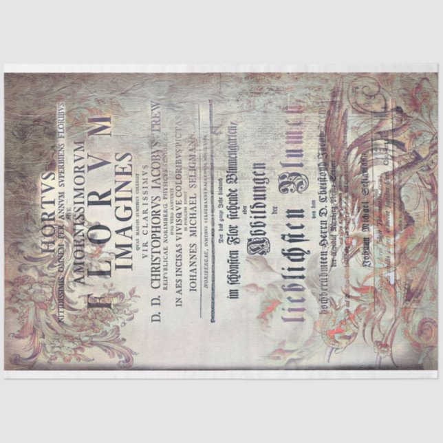 Papel De Seda Latin ephemera (Anverso)