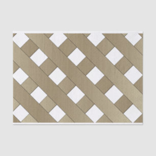 Papel De Seda Lattice Fence