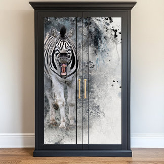 Papel De Seda Laughing Zebra Wildlife Decoupage