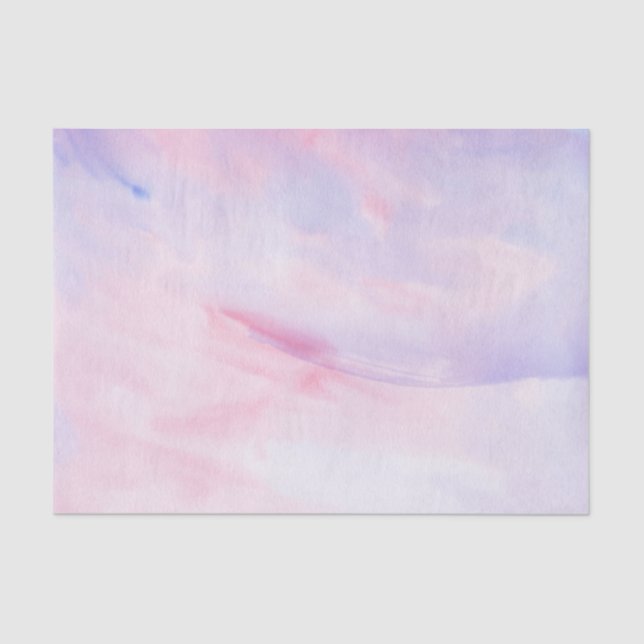 Papel De Seda Lavanda y modelo de mármol púrpura de la acuarela (Anverso)