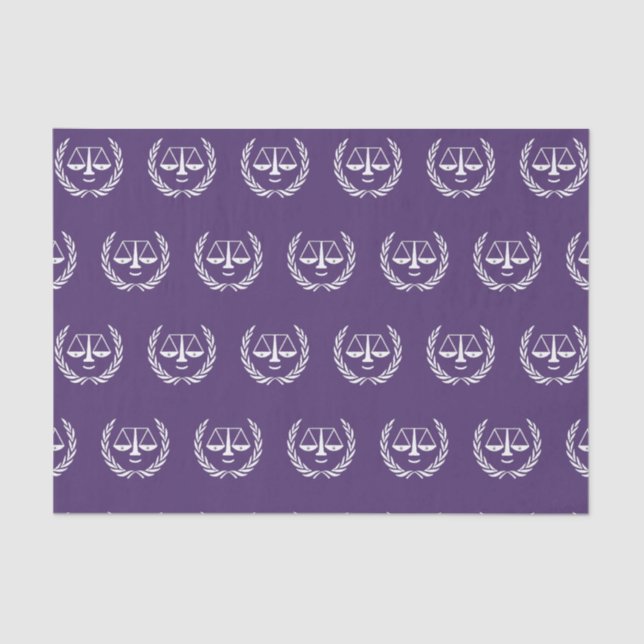 Papel De Seda Lawyer Gift Purple (Anverso)