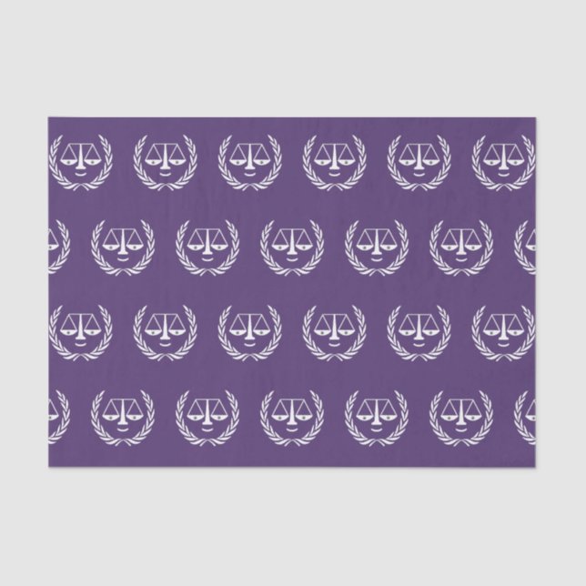 Papel De Seda Lawyer Gift Purple (Anverso)