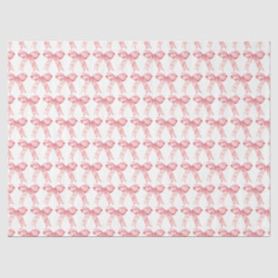 Papel De Seda Lazo Coqueto Rosa