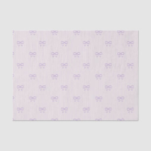 Papel De Seda Lazos de cinta Coquette Lila Polvorienta