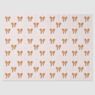 Papel De Seda Lazos de Galletas de Navidad
