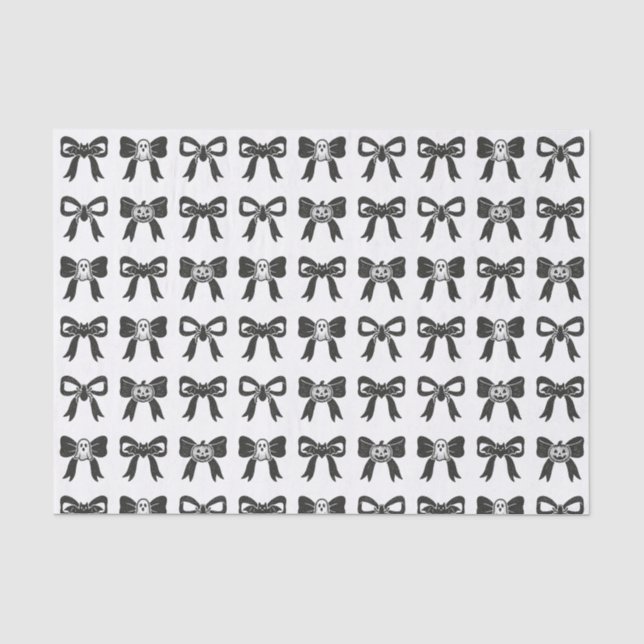 Papel De Seda Lazos de Halloween (Anverso)