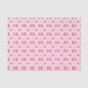 Papel De Seda Lazos Efecto de Seda Rosa Preciosos