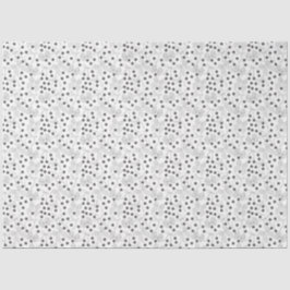 Papel De Seda Lazos grises y puntos gris oscuro