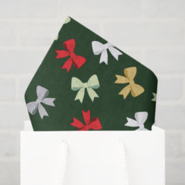 Papel De Seda Lazos Navideños