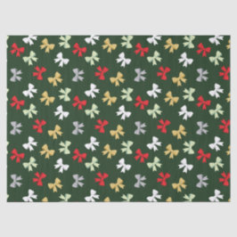Papel De Seda Lazos Navideños