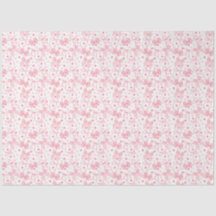 Lazos rosados y puntos rosa oscuro