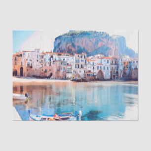 Papel De Seda ldp CEFALU - Sicilia - playa - panorama