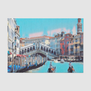Papel De Seda ldp VENICE - góndolas - rialto -