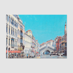 Papel De Seda ldp VENICE - Gran Canal - Playa Rialto -