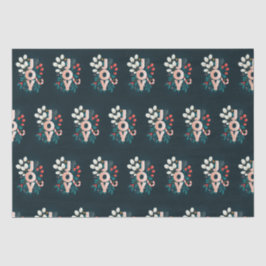 Papel De Seda Le Deseamos JOVEN, Navidades Candy Cane & Foliage