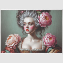 Papel De Seda Le Femme Victorian Beauty Romance Fleur Decoupage