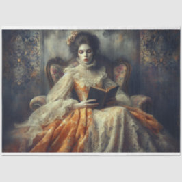 Papel De Seda Le Femme Victorian Beauty Romance Fleur Decoupage