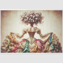 Papel De Seda Le Femme Victorian Beauty Romance Fleur Decoupage