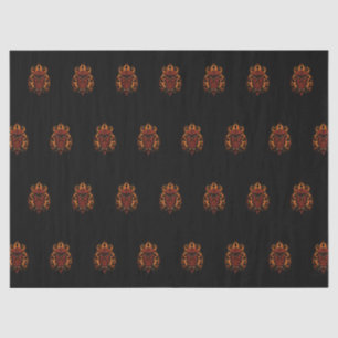 Papel De Seda Lechuza de Fuego