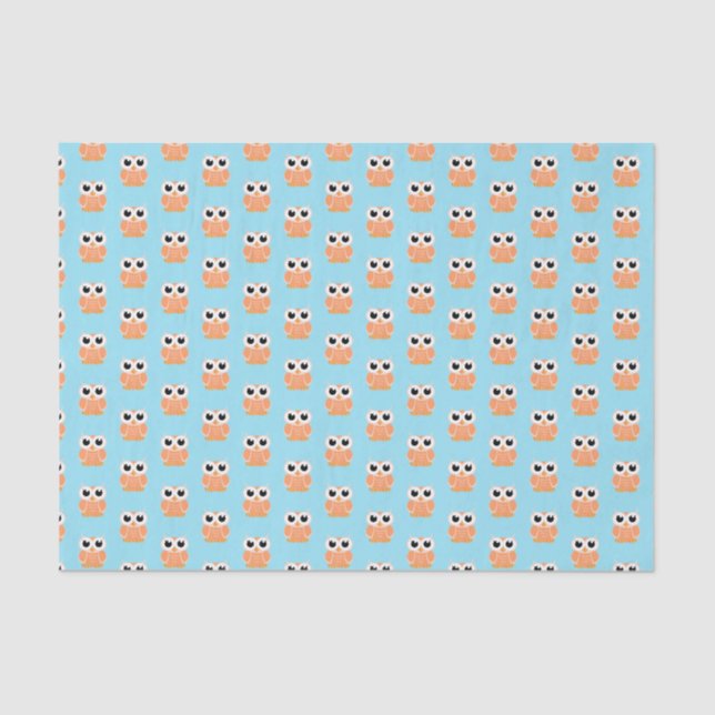 Papel De Seda "Lechuza de Melancotón" (Anverso)