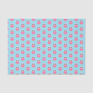 Papel De Seda "Lechuza Rosa"