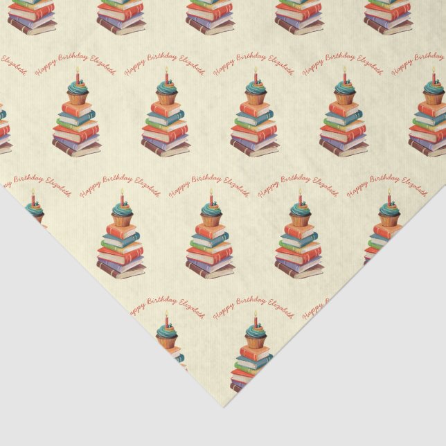 Papel De Seda Lectura de los niños de la fiesta de cumpleaños de (Detalle)