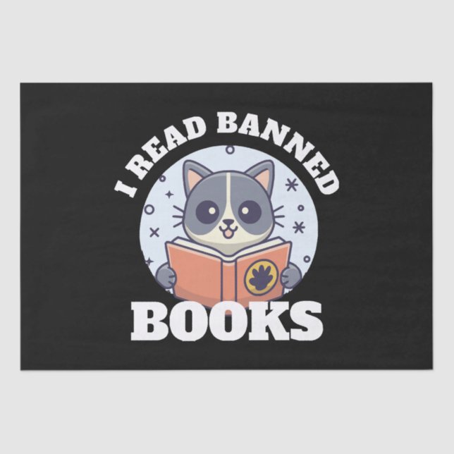 Papel De Seda Leí libros prohibidos (Anverso)