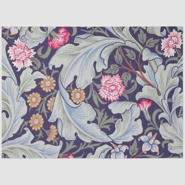 Papel De Seda Leicester, William Morris (Anverso)