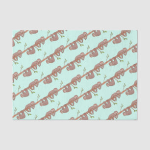 Papel De Seda Lemas de bebé colgando en el patrón de árbol