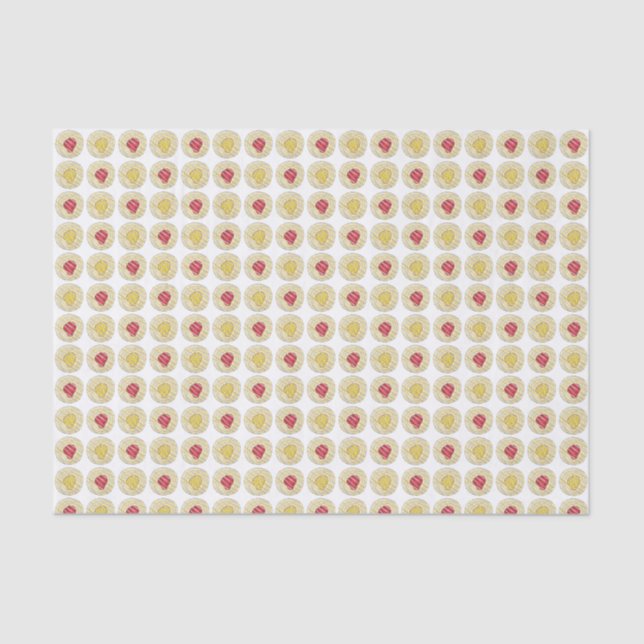 Papel De Seda Lemon Cherry Daniels Desayuno Pastel dulce (Anverso)