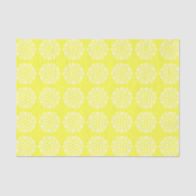 Papel De Seda Lemon Mandala (Anverso)