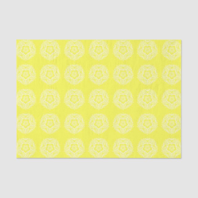Papel De Seda Lemon Mandala (Anverso)