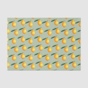 Papel De Seda Lemones (serie Design 10 amarillo/Naranja)