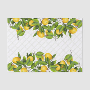 Papel De Seda Lemons on Trellis