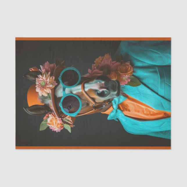 Papel De Seda Lenny el caballo (Anverso)