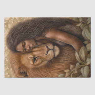 Papel De Seda León africano