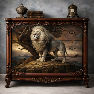 Papel De Seda León Noble Decoupage