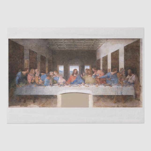 PAPEL DE SEDA: LEONARDO DA VINCI :EL ÚLTIMO SUPERI (Anverso)