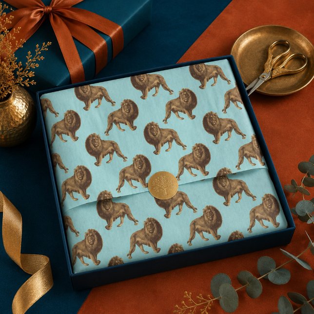 Papel De Seda Leones asombrosos (Subido por el creador)